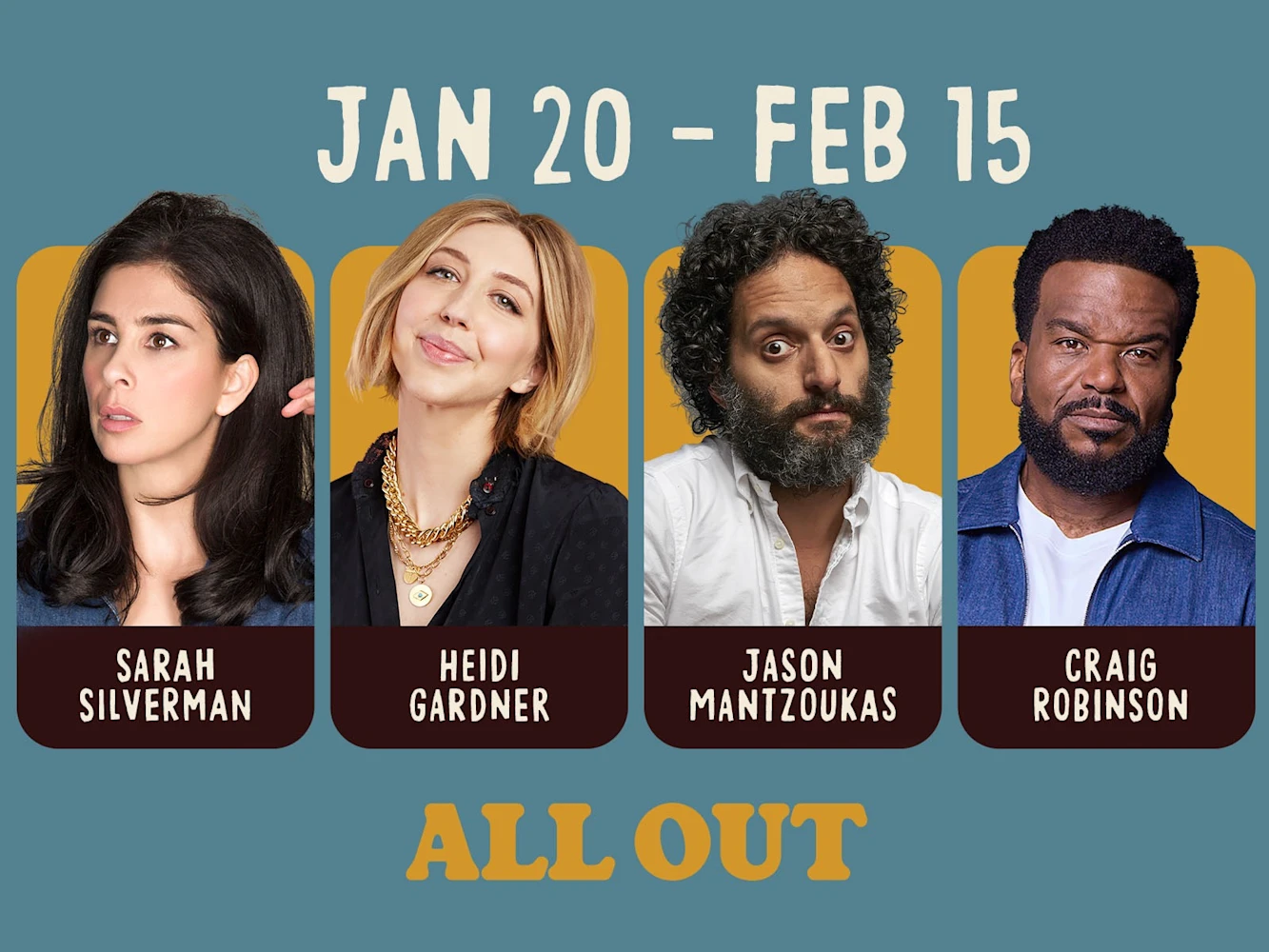 All Out: Comedy About Ambition: What to expect - 2