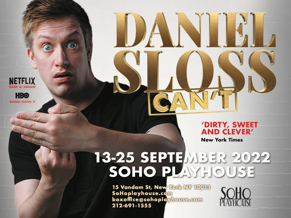 Daniel Sloss: Can't: What to expect - 1