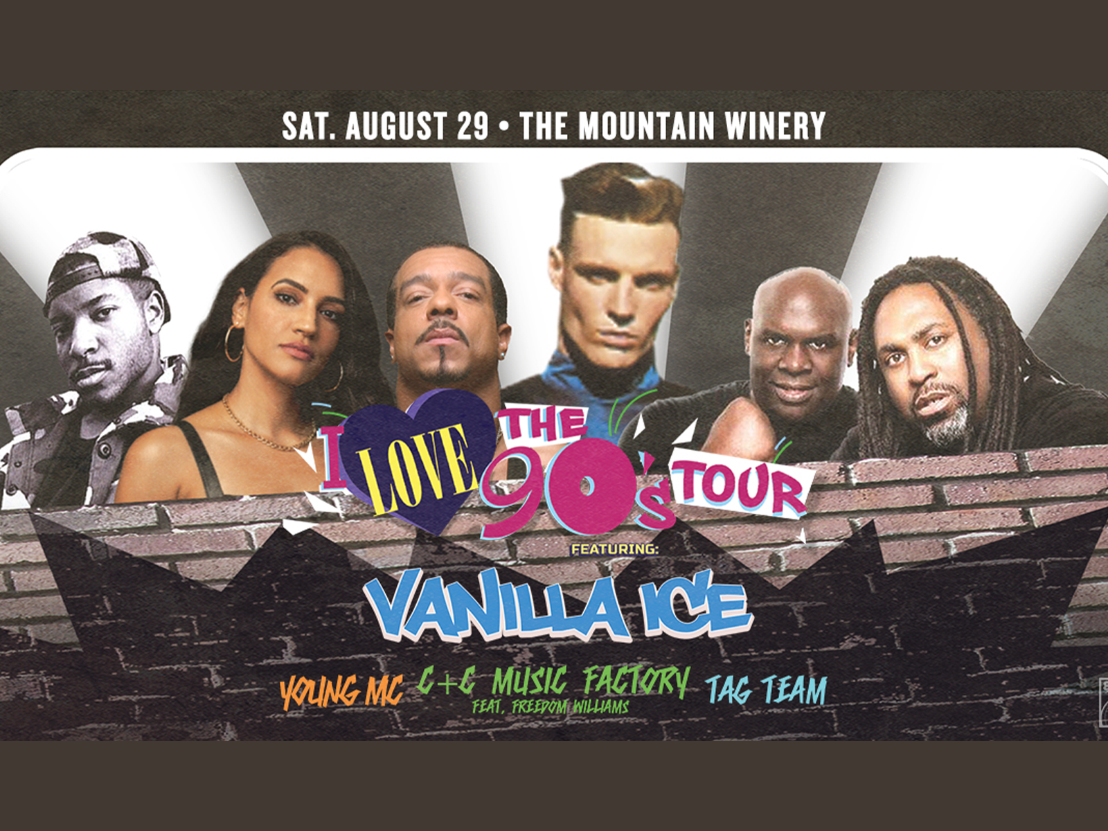 I Love The 90's Tour feat. Vanilla Ice tickets | Saratoga | TodayTix