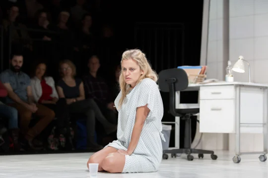 Production image of People, Places and Things in London starring Denise Gough in the role of Emma.