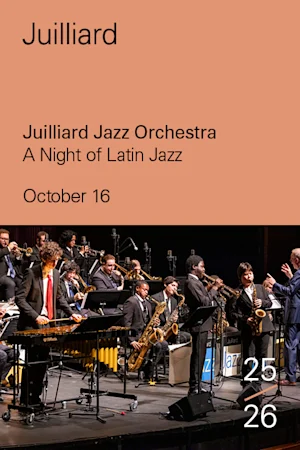 Juilliard Jazz Orchestra | A Night of Latin Jazz