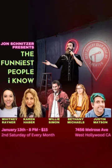 The Funniest People I Know Tickets