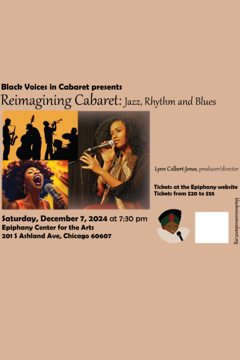 Black Voices in Cabaret show poster