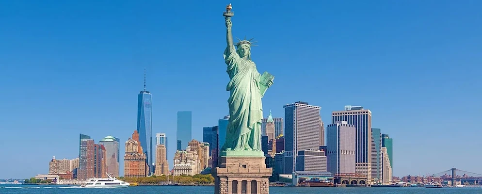 Statue of Liberty and Ellis Island