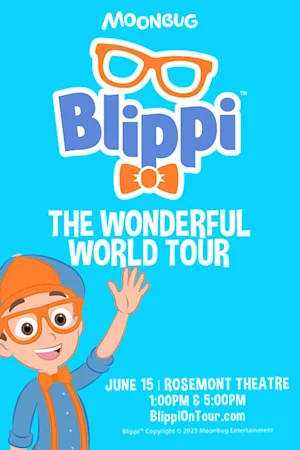 BLIPPI The Wonderful World Tour Tickets