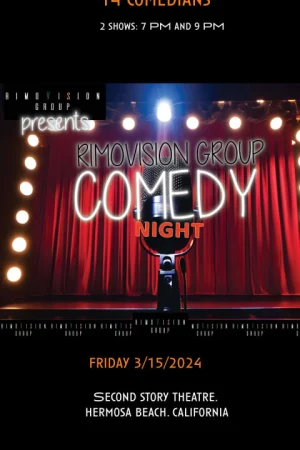 RimoVision Comedy Night: 14 Comedians, One Night, Much Laughter! tickets