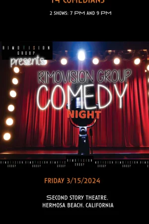 RimoVision Comedy Night: 14 Comedians, One Night, Much Laughter!