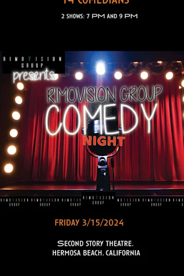 RimoVision Comedy Night: 14 Comedians, One Night, Much Laughter! tickets