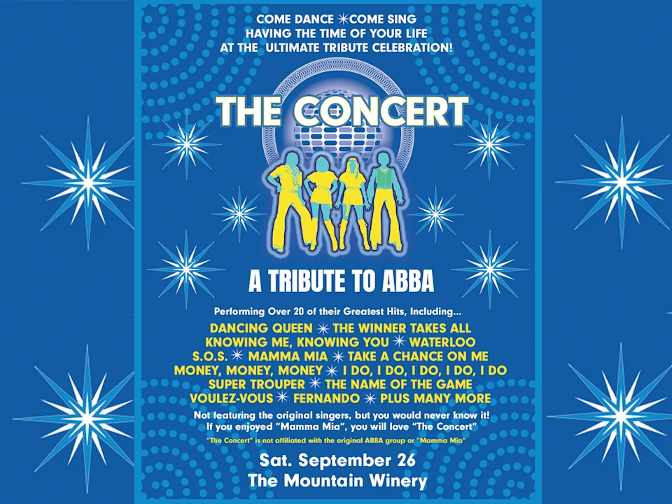 The Concert: A Tribute to ABBA: What to expect - 1