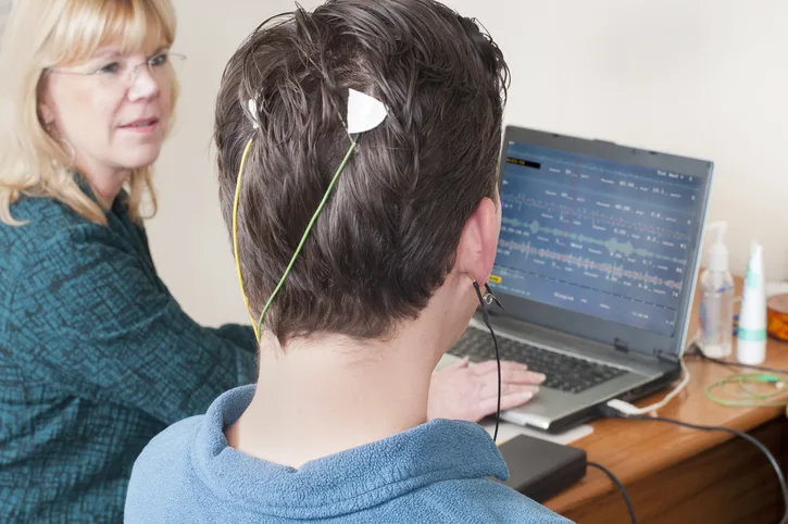 Neurofeedback session