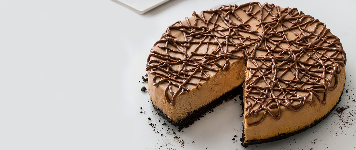 Gâteau au fromage au chocolat au lait CADBURY