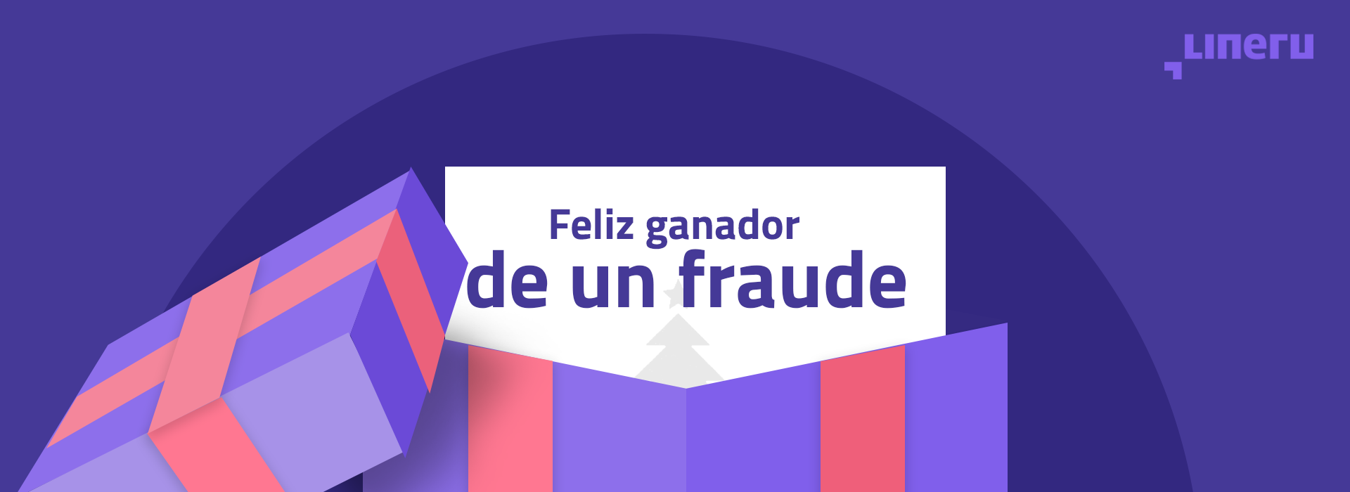 Caja de regalos con un fraude como bono.