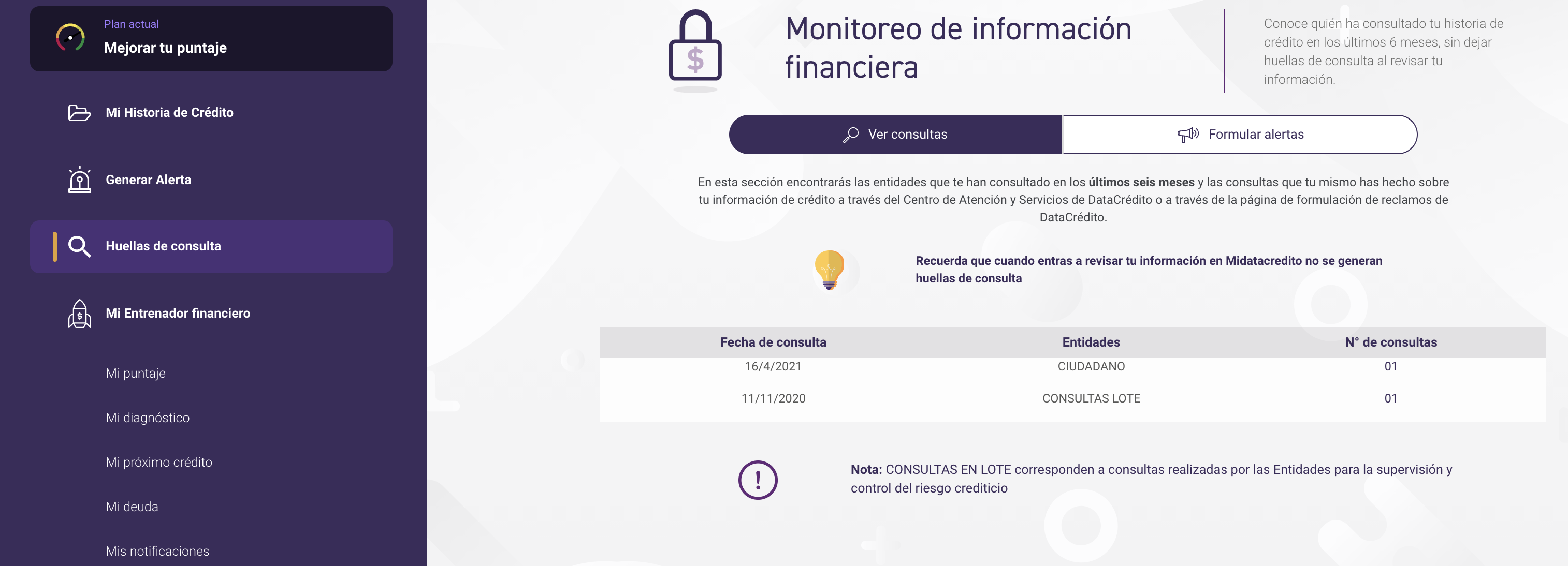 Cómo saber si estoy reportado en Datacrédito?