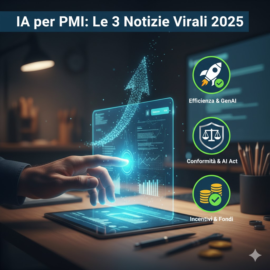 STOP al Lavoro Manuale: Le 3 Notizie AI Virali che DEVONO Sapere le PMI e gli Artigiani nel 2026