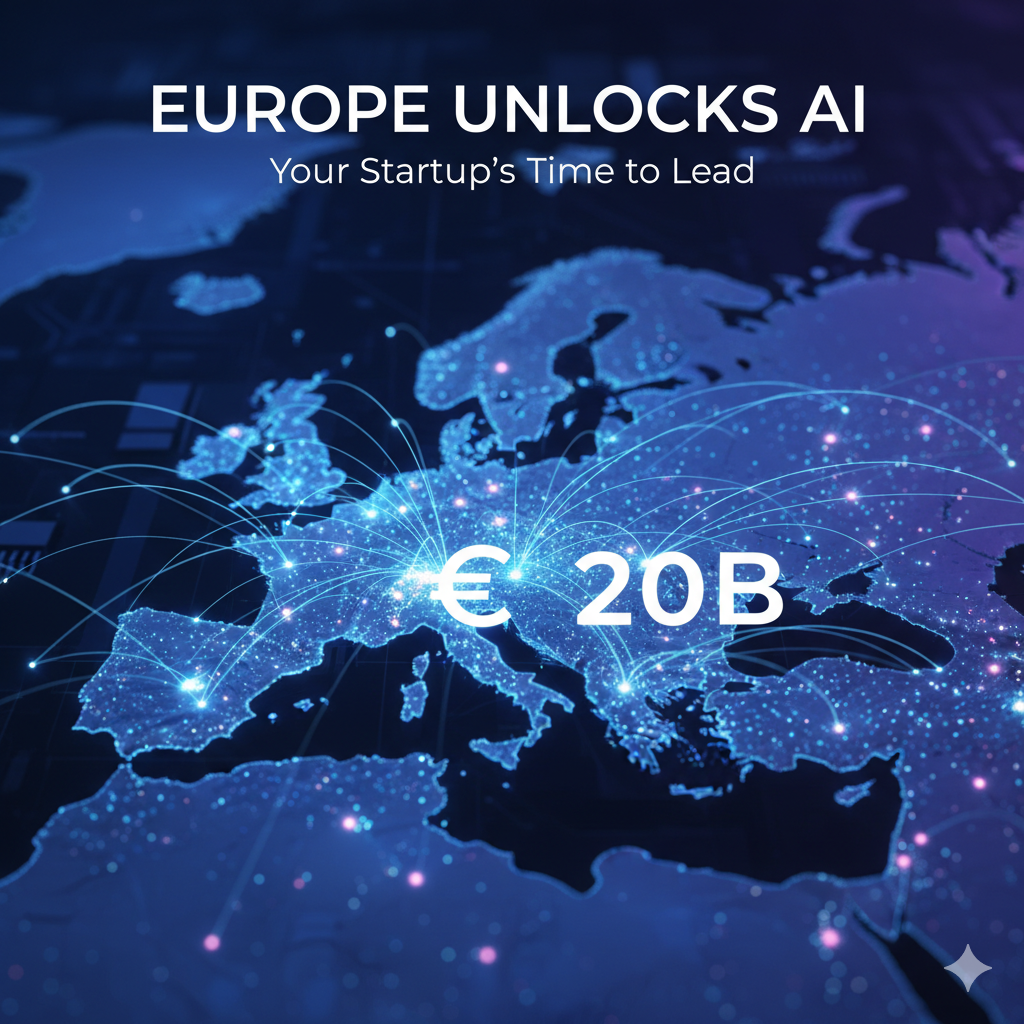 Europa sblocca 20 miliardi di euro per l'IA: la tua startup è pronta a diventare un leader globale?
