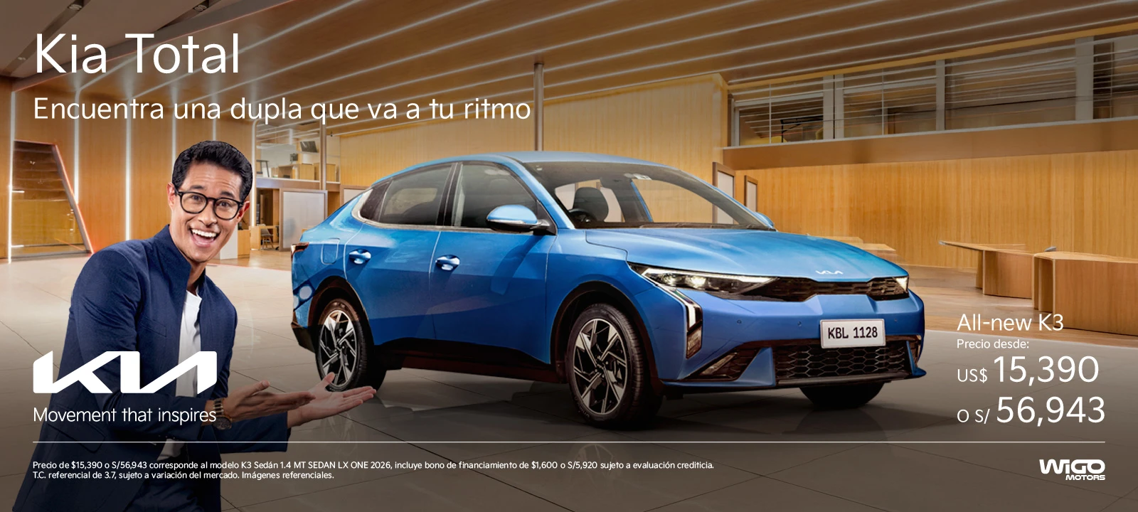 KIA K3 Cross Promo Card