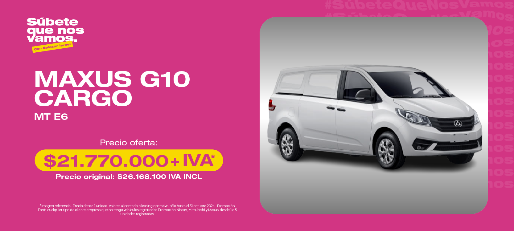 SI | Promocion maxus g10