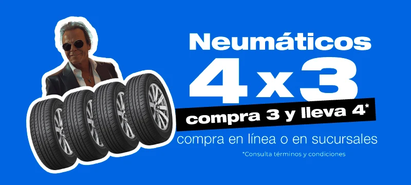 SI | promoción neumáticos 4x3