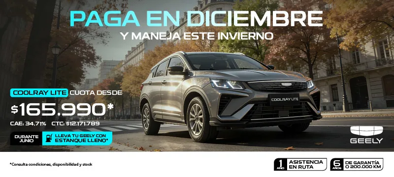SM | Caluga Promoción Geely Imagen