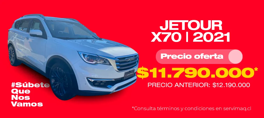 SM | Promoción Jetour X70 | 2021
