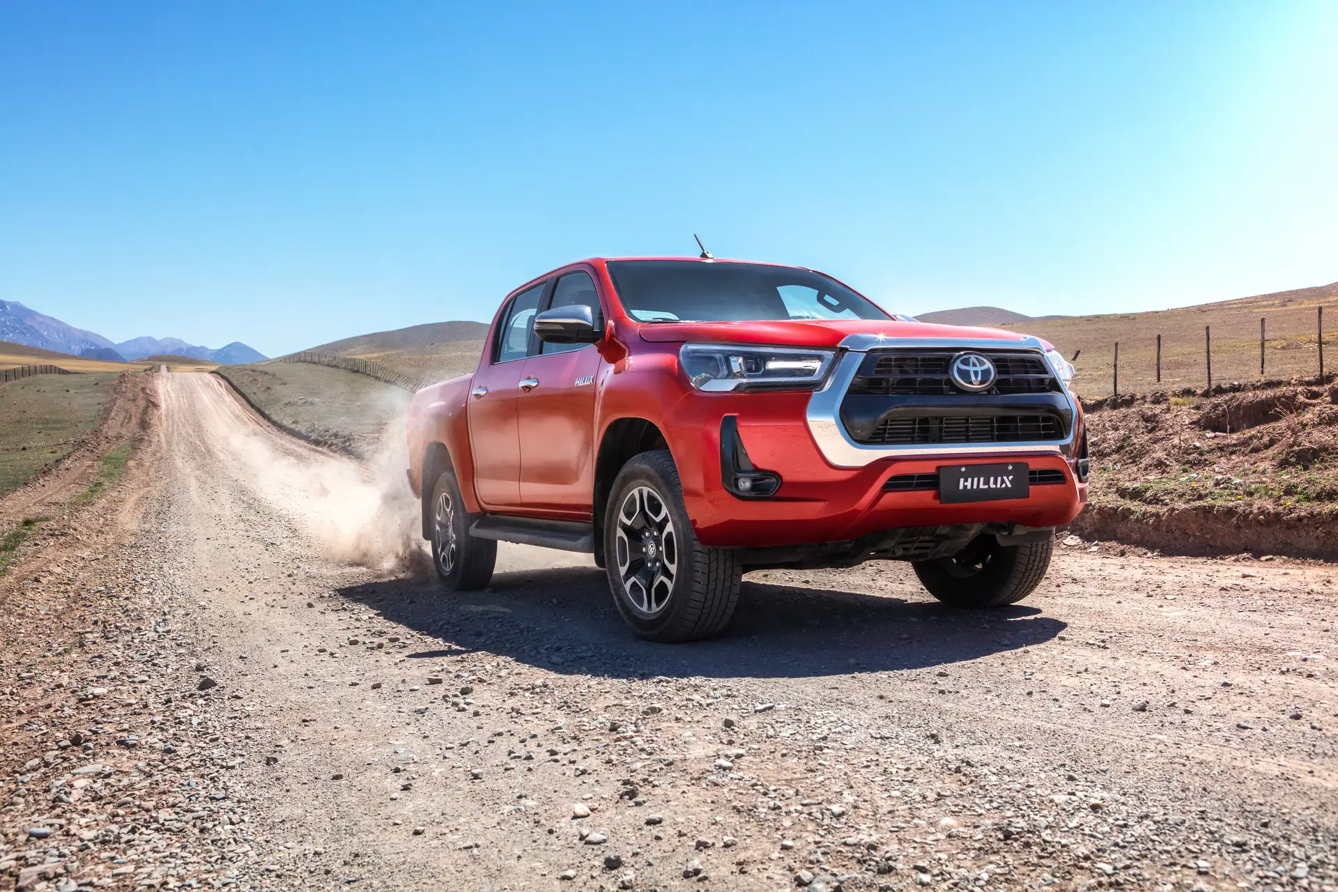 camioneta pickup Toyota Hilux 4x4 en Chile