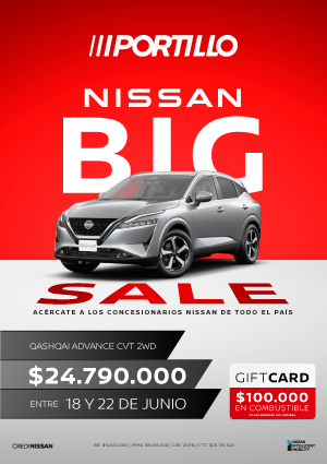 PO | Banner Card Nissan Qashqai Big Sale