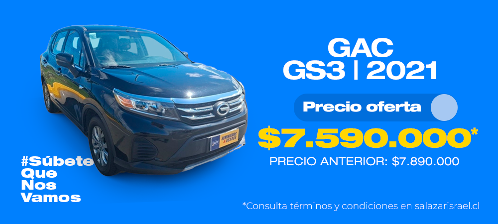 SI | Promoción GAC GS3 | 2021