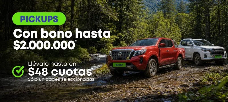 CLICAR VENTA PICKUP JUL2026 CALUGA