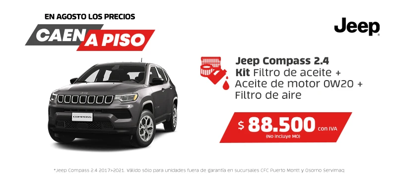 SM | Card promoción Jeep Compass