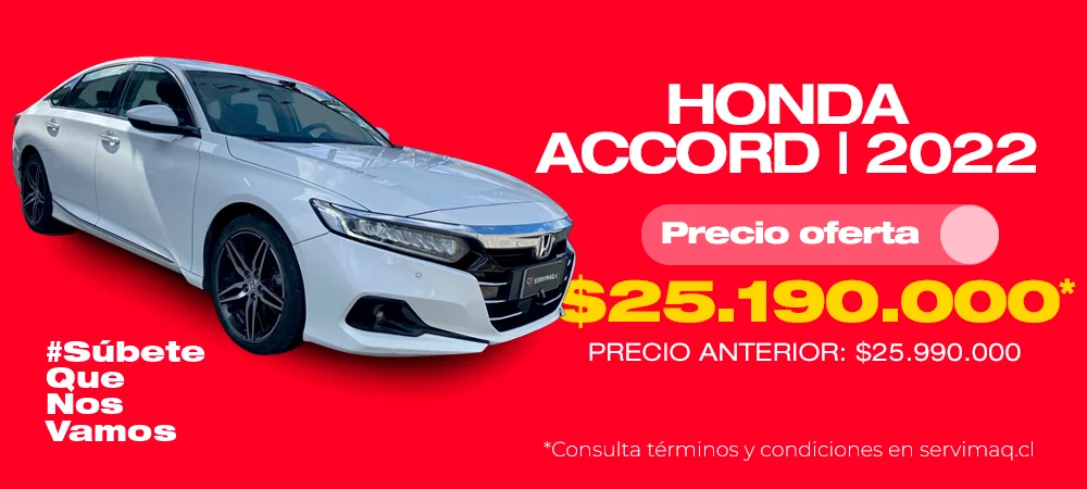 SM | Promoción Honda Accord | 2022
