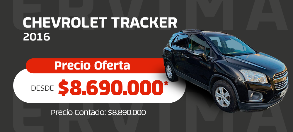 SM | Card usado Chevrolet Tracker