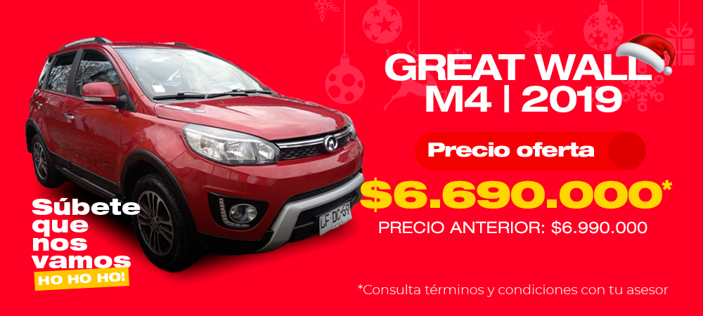 SM | Promoción Great Wall M4 | 2019