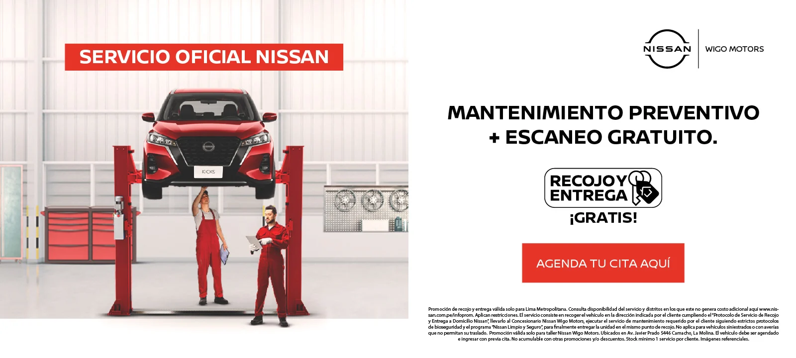 WI | RECOJO Y ENTREGA NISSAN