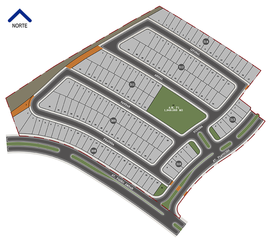 Urbanización y lotificación de terrenos