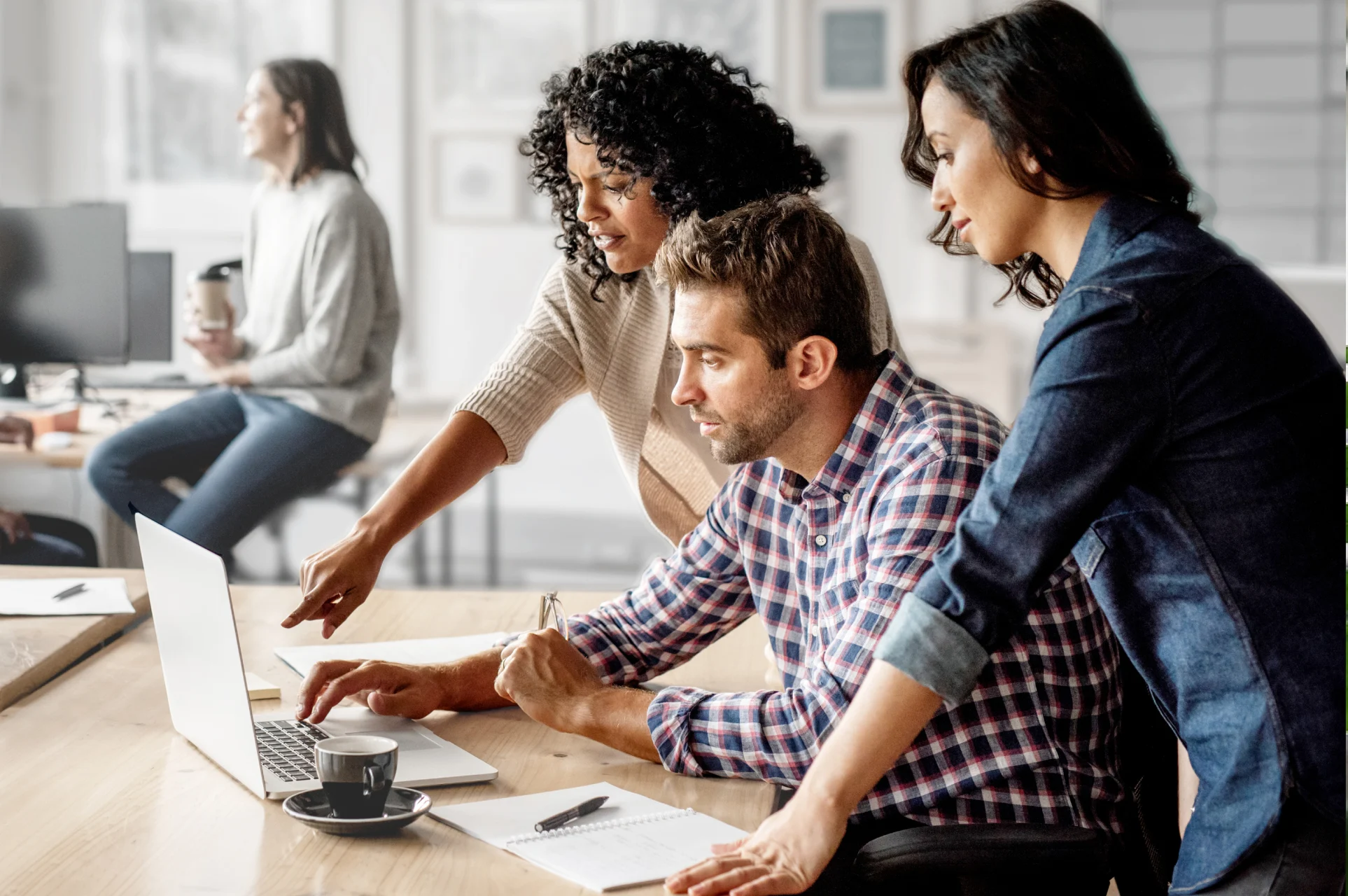 Team working together