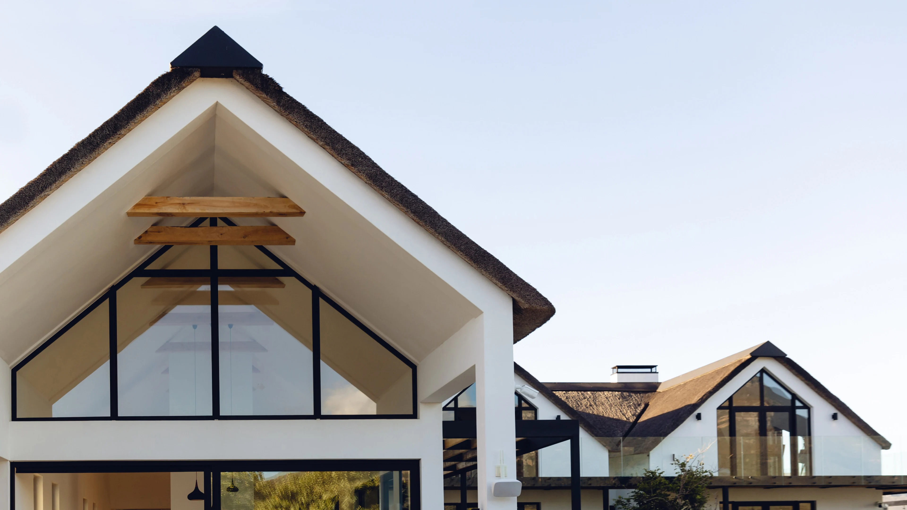 Peaked roofs 