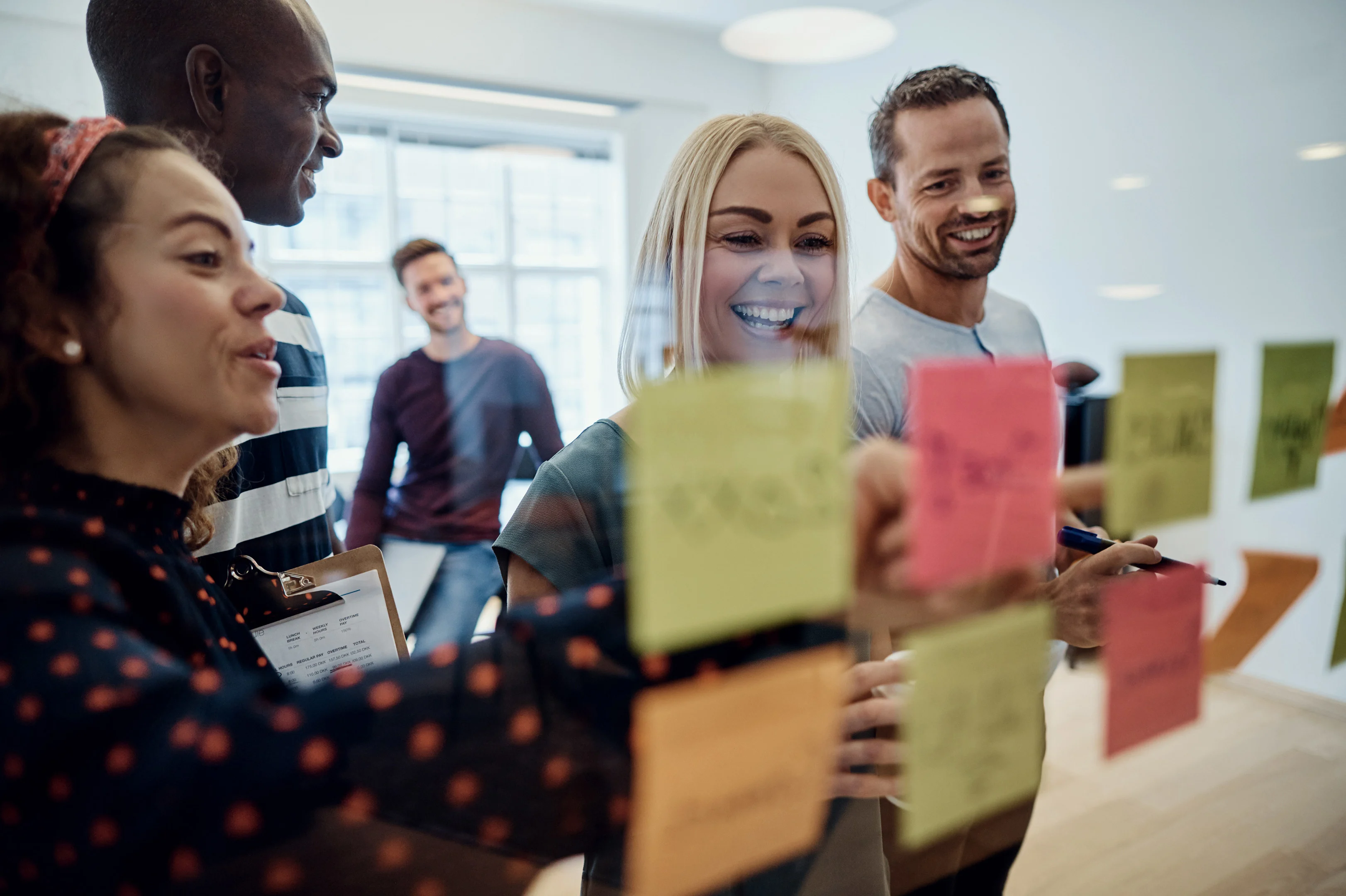 People working together