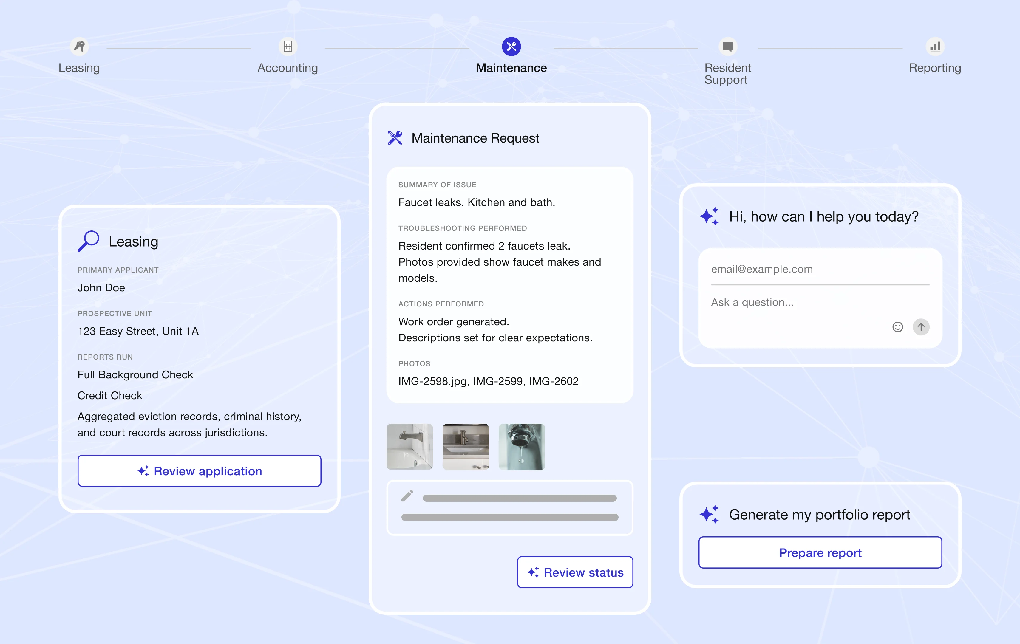 AI in various screens