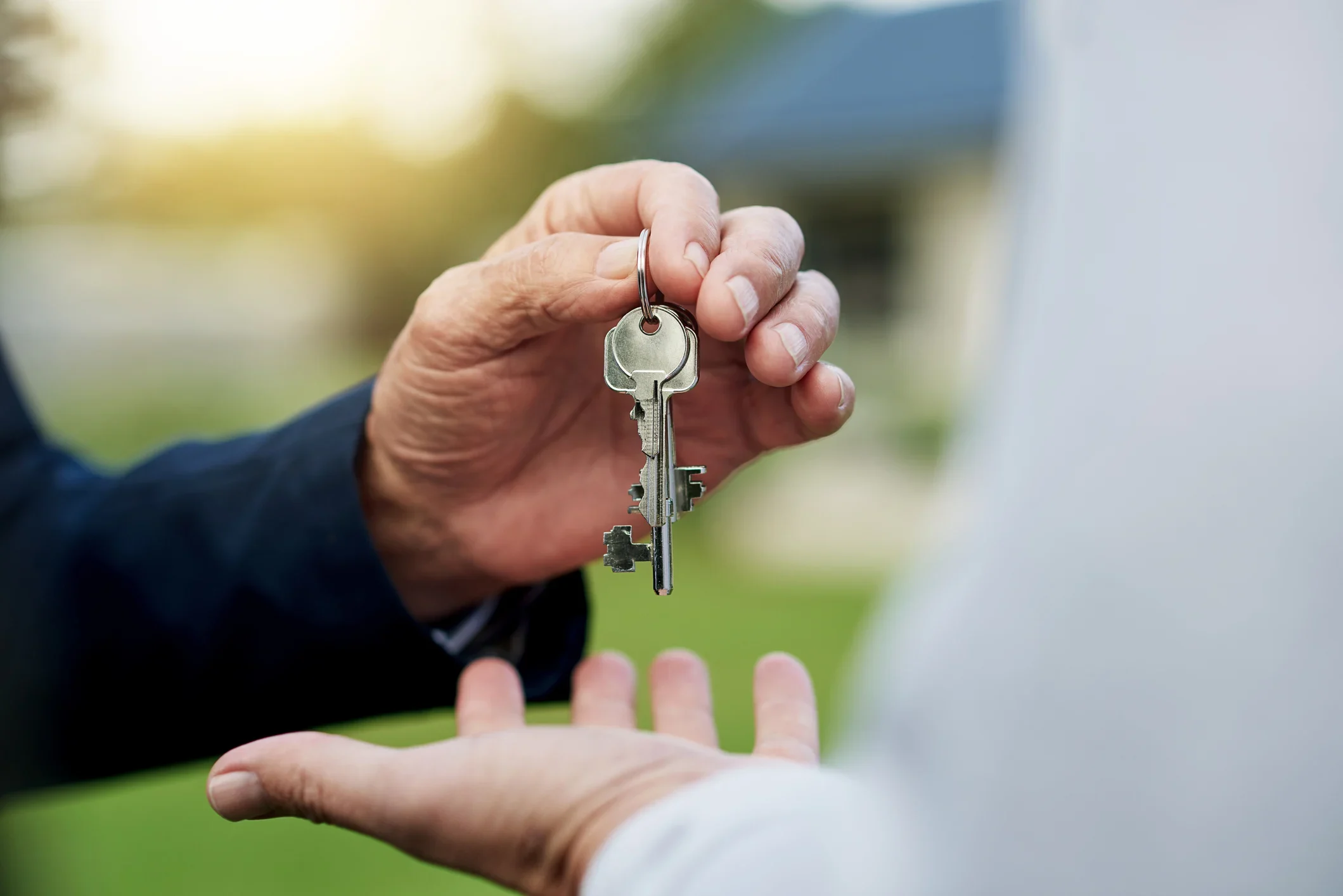 Hands with Keys