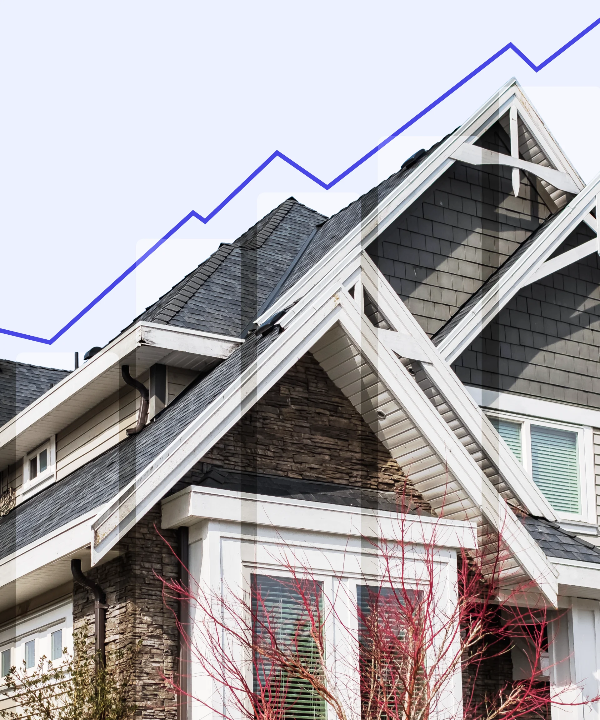 House with graph overlays