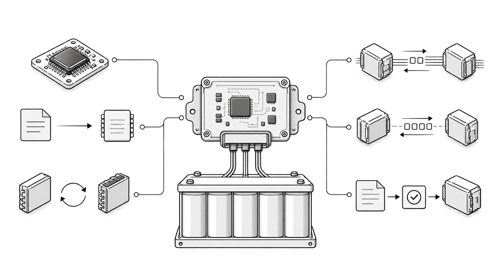 Battery Management System Infographic