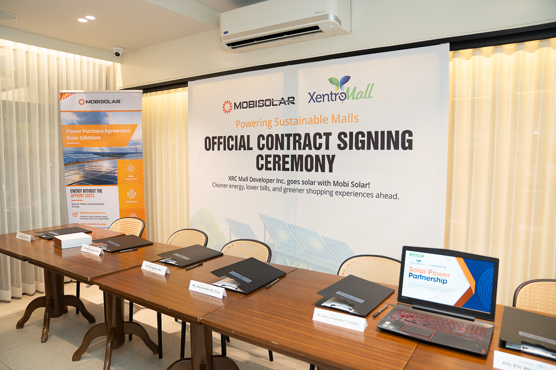 Mobi Solar installs 2.5 MW solar panels at XentroMall sites