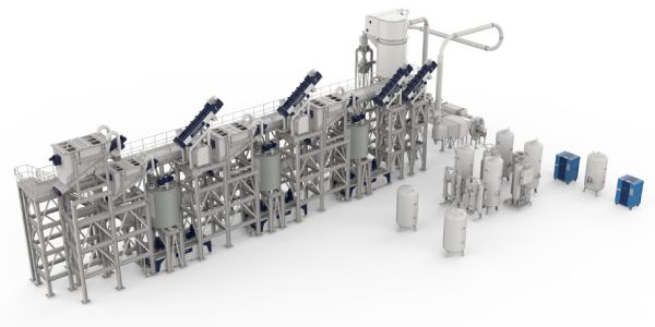 Flexloop Mechanical Extraction Solvent Recycling