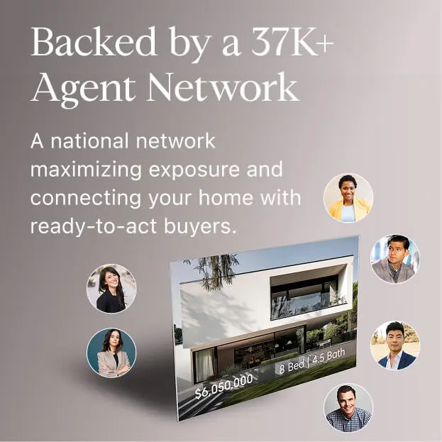 Backed by a 37K+ Agent Network