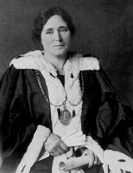 Mary Barbour, who was a leading social reformer and a leading voice of housing and rent reform in Glasgow in the early 20th century