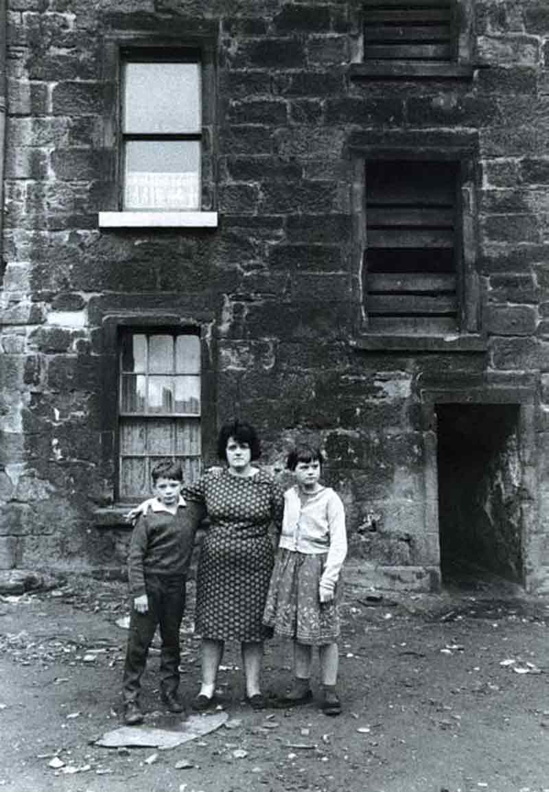 The appalling state of many Glasgow tenements, such as these photographed in July 1968, helped galvanise support for the newly launched Shelter Scotland.
