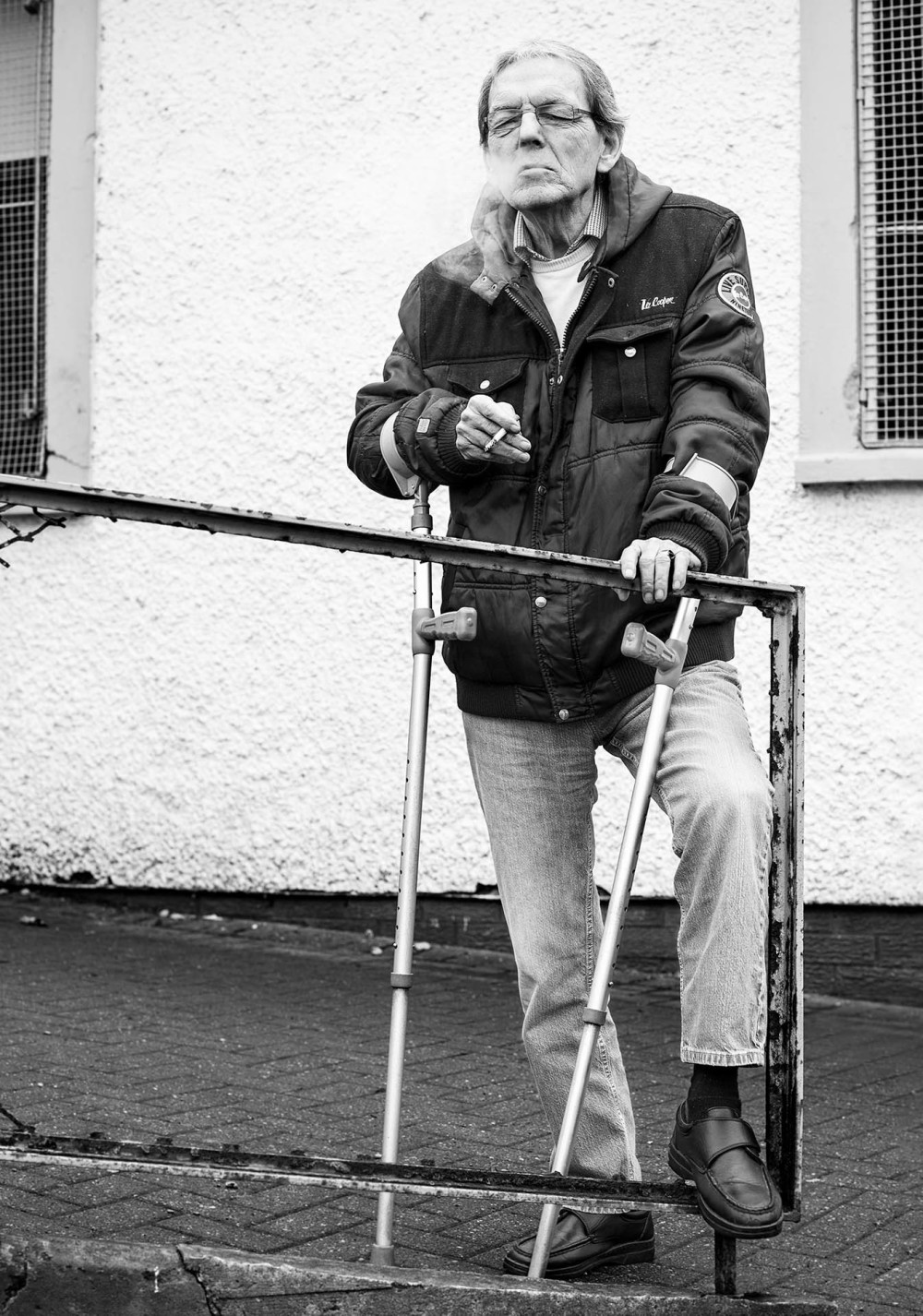 Michael, a service user at Men's Shed, Paisley. Photographed for Shelter Scotland's 50th anniversary by Melissa Mitchell.