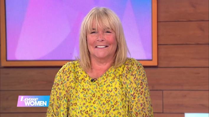 Linda Robson's Loose Women outfit 13th July 2020