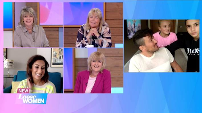 Peter Andre's children Princess and Junior rate their dad's homeschooling skills