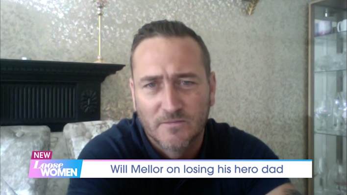 Will Mellor pays tribute to his hero dad on ITV's Loose Women